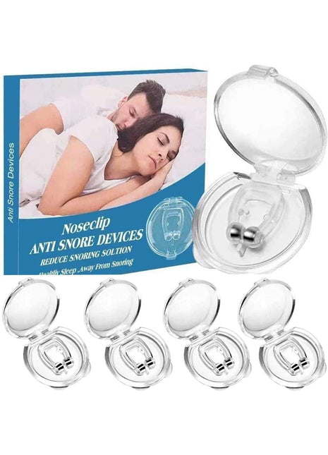 Olotos Schnarchstopper Anti Schnarch Gegen Schnarchen Magnetischer Nasenspreizer 4er-Set, 4-tlg.