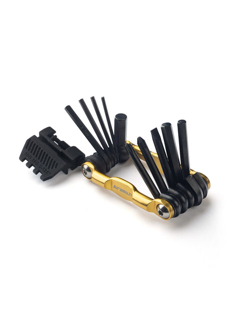 14 in 1 Multitool Fahrrad Reparatur Werkzeug Gold - Giraffesport