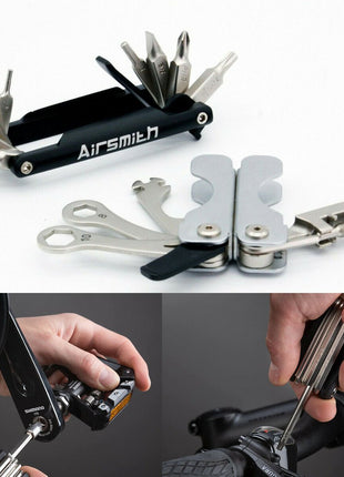 19 in 1 Multitool Fahrrad Reparatur Werkzeug - Giraffesport