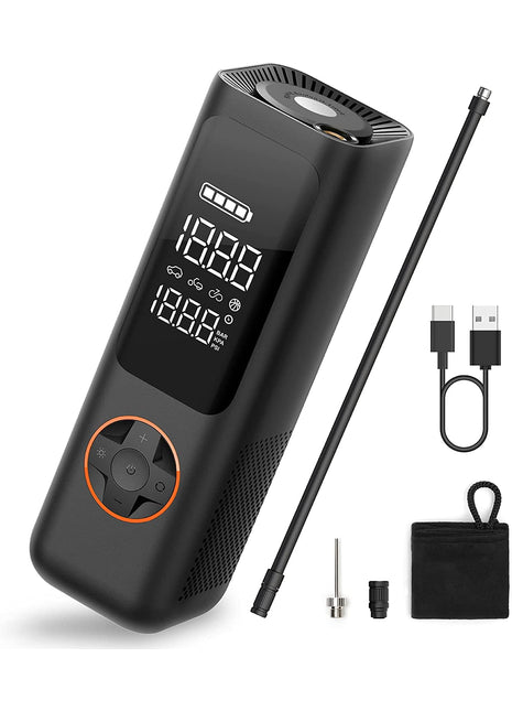 QiCYCLE Elektrische Luftpumpe - Giraffesport